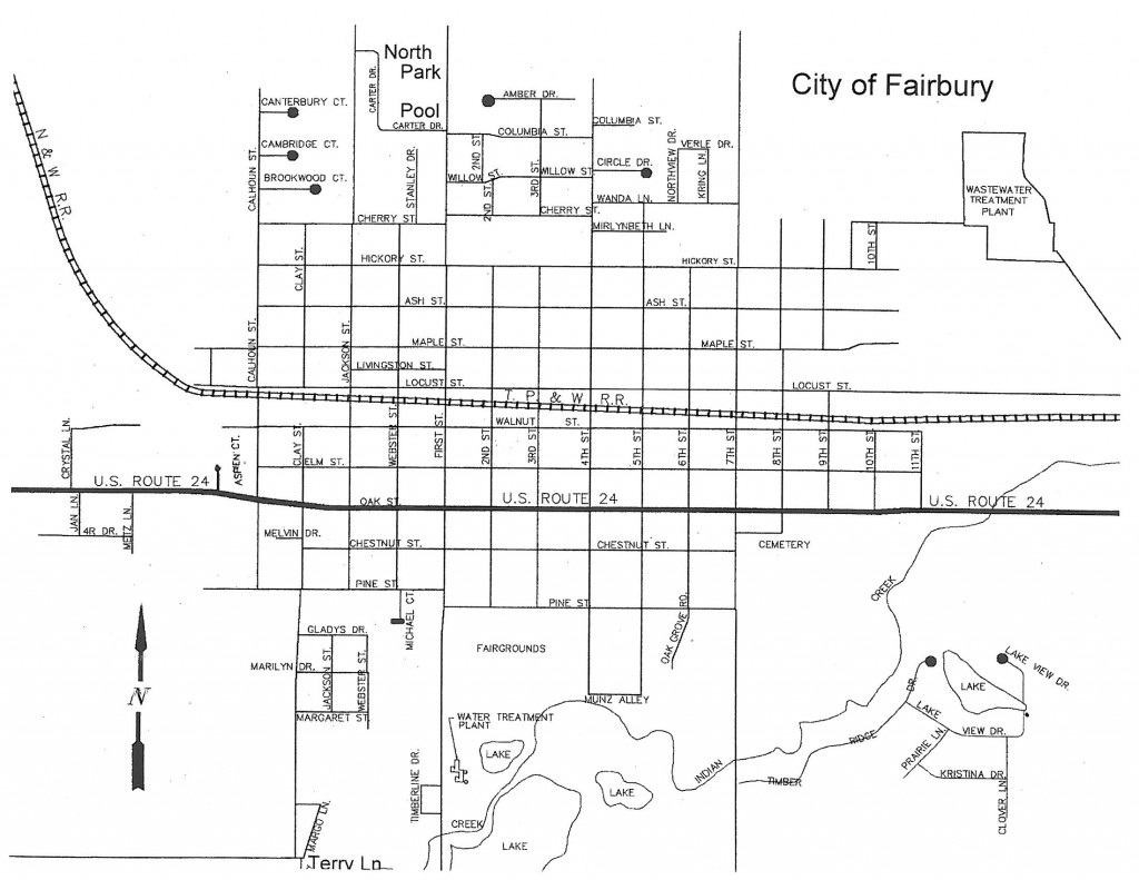 City Map | City Of Fairbury